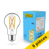 Offre : 6x 123led E27 ampoule LED poire à filament dimmable 7W (60W)