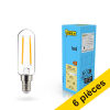 Offre : 6x 123led ampoule LED à filament E14 tube transparent 2,5W (25W) LDR02125 - 1