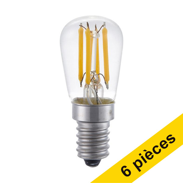 Offre : 6x 123led ampoule LED tube E14 filament claire dimmable 3W (20W) LDR01450 - 1