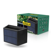 Solar applique murale | Up & Down | 100 lumens | 2700K | IP65 | Noir LDR08864