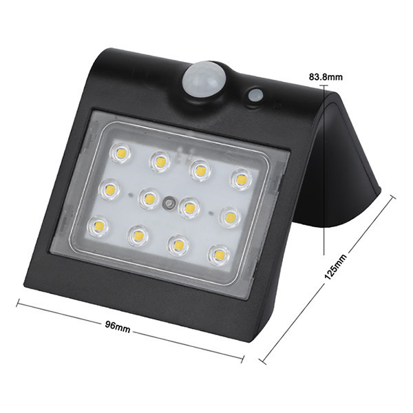 123led Solar applique murale Osaka avec capteur LDR08574 - 6