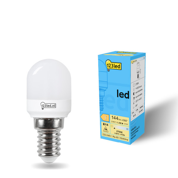 123led T25 E14 ampoule LED sphérique mate 1,3W (15W) LDR01922 - 1