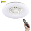 Ventilateur de plafond avec éclairage LED | Ø 48,5 cm | RGB+ 2700-6500K | Blanc | 39W LDR02468 - 2