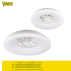 Ventilateur de plafond avec éclairage LED | Ø 48,5 cm | RGB+ 2700-6500K | Blanc | 39W LDR02468 - 7