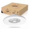 Ventilateur de plafond avec éclairage LED | Ø 60 cm | RGB+ 2700-6500K | Blanc | 54W LDR02469 - 1