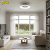 Ventilateur de plafond avec éclairage LED | Ø 60 cm | RGB+ 2700-6500K | Blanc | 54W LDR02469 - 3