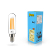 123led ampoule LED à filament E14 tube transparent 4,5W (40W)