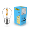 123led ampoule LED à filament E27 sphérique dimmable 2,5W (25W)