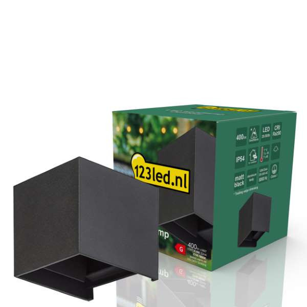 123led applique murale Amarillo 1800-2700K - noir LDR08547 - 2