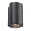 123led applique murale ovale Kingston avec capteur pour 1x GU10 - noir LDR08523 - 1