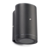 123led applique murale ovale Kingston avec capteur pour 1x GU10 - noir LDR08523 - 3