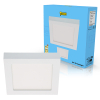 123led luminaire encastré | Carré | 22,7 x 22,7 cm | 3000-6000K | Intensité variable (15W) LDR02024 - 1