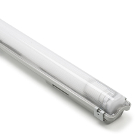 123led luminaire fluorescent IP65 60 cm | 4000K | 1080 lumens (9W) avec tube fluorescent LDR08616