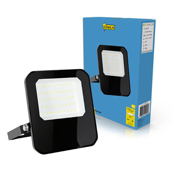 123led projecteur LED 20 W | 6500 K | 2400 lumens | IP65 - noir LDR02195 - 1