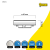 123led spot LED GX53 dimmable 4000K 6,5W (48W) LDR02132 - 2