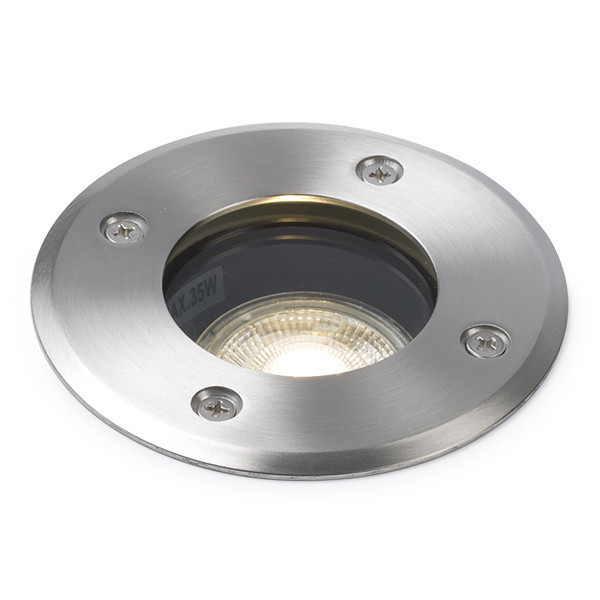 123led spot de sol Rhodos acier inoxydable pour 1x GU10 LDR08505 123led spot de sol Rhodos acier inoxydable pour 1x GU10 LDR08505 - 1