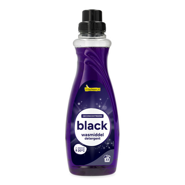 123schoon Black lessive liquide 1 litre (33 lavages) SDR07354 - 1