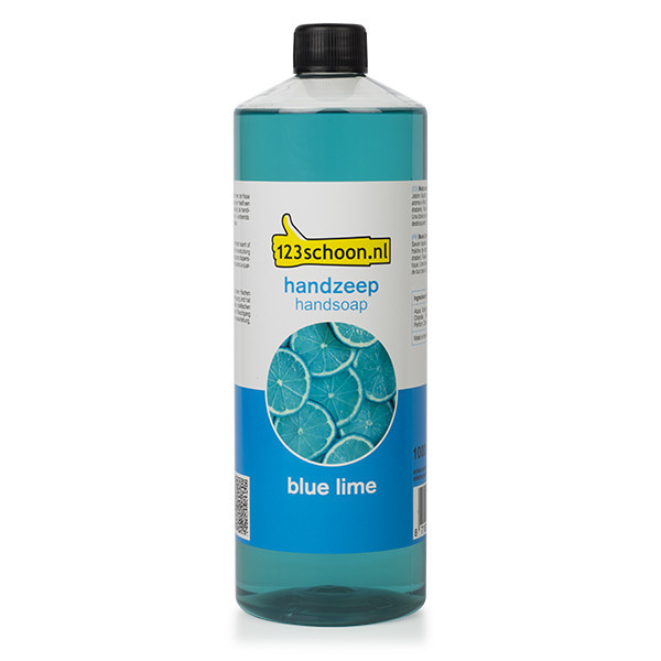 123schoon ECO Blue Lime recharge de savon pour les mains (1000 ml) SDR06208 - 1