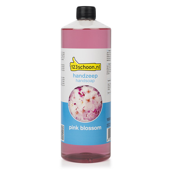 123schoon Eco Pink Blossom recharge de savon pour les mains (1000 ml) SDR06213 - 1