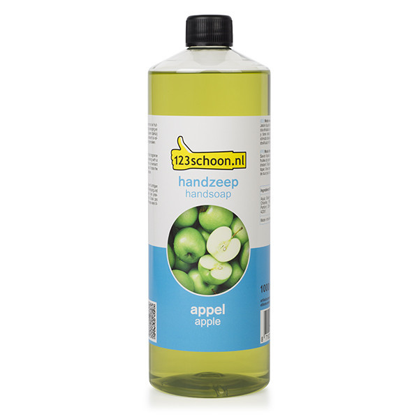 123schoon Eco Pomme recharge de savon pour les mains (1000 ml) SDR06218 - 1