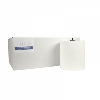 123schoon essuie-mains en rouleau 2 plis 6 x 150m pour au distributeur Tork H1 2634c 290016 290016c 290059c 290067 SDR02020