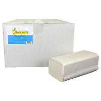 123schoon essuie-mains pliés en Z 2 plis 20 paquets pour distributeur Tork H3 100278 290163c SDR02011