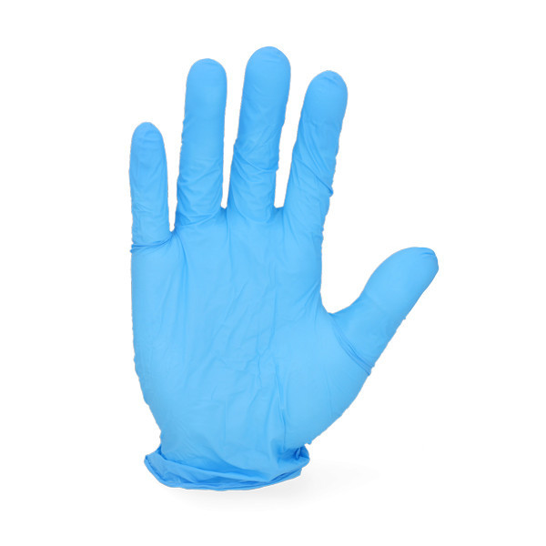 123schoon gants en nitrile M sans poudre (3,5 g, 100 pièces) - bleu SDR07306 - 3