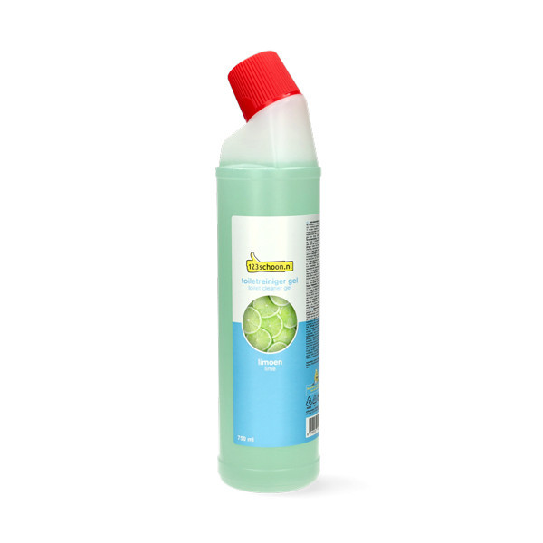 123schoon gel nettoyant pour toilettes Citron Vert (750 ml) SDR06245 - 1