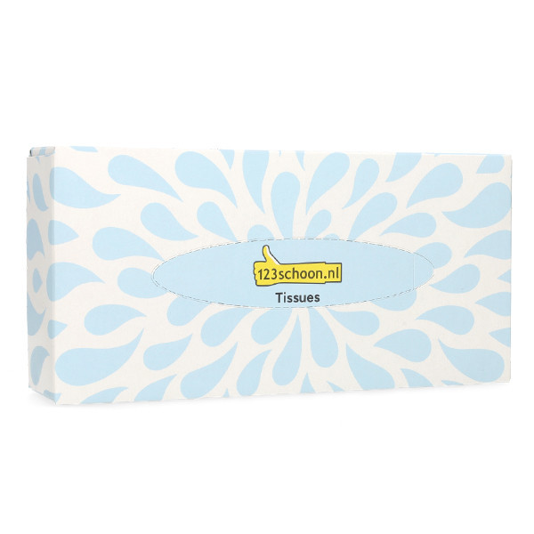 123schoon mouchoirs en papier 2 plis (100 feuilles) SDR07358 - 1