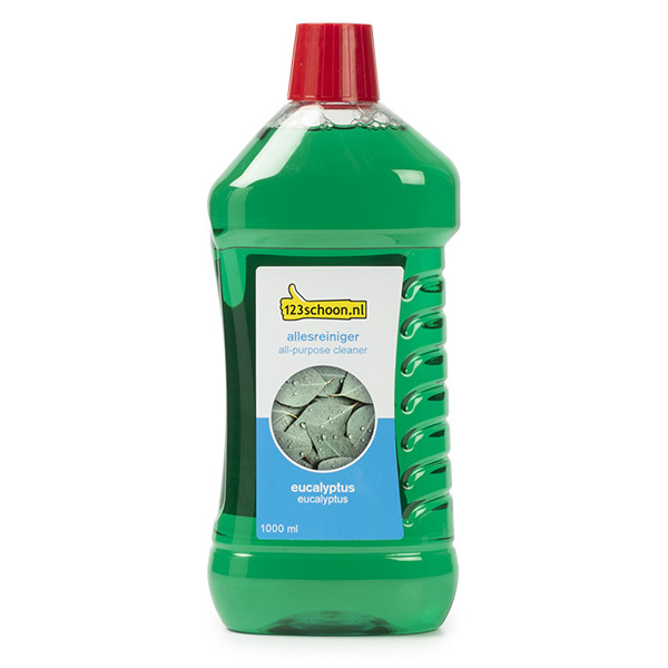 123schoon nettoyant universel Eucalyptus (1000 ml) 17990071C SAN00301C SDR06043 - 1