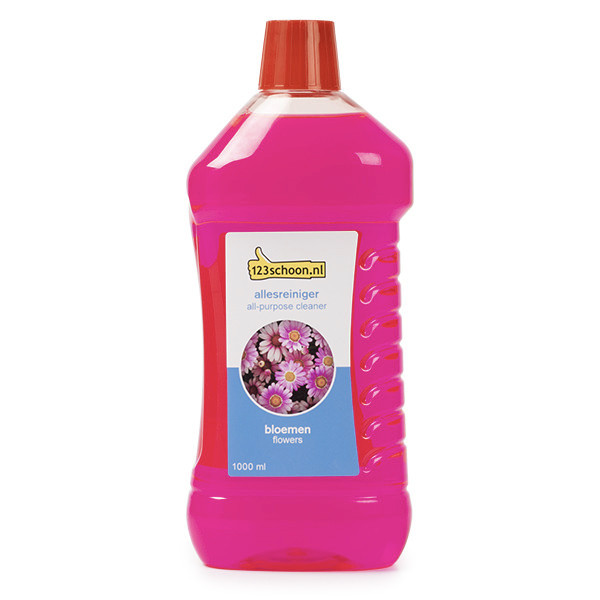 123schoon nettoyant universel Fleurs (1000 ml) SAJ00009C SDR06049 - 1