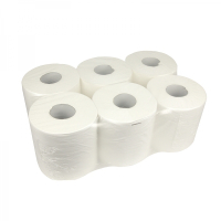 123schoon papier de nettoyage 2 couches 6 x 160m adapté au distributeur Tork M2 121206C 318 SDR02024