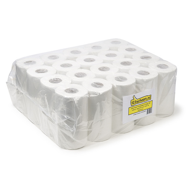 123schoon papier toilette 2 plis 40 rouleaux pour distributeur Tork T4 110771C 230961C 400 SDR02078 - 1