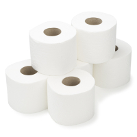 123schoon papier toilette Maxi Jumbo 2 couches 6 rouleaux adapté au distributeur Tork T1 120272C 440 SDR02007