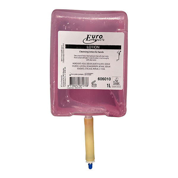 123schoon recharge de savon Pink Lotion Bag-in-Box 1 litre SDR07373 - 1