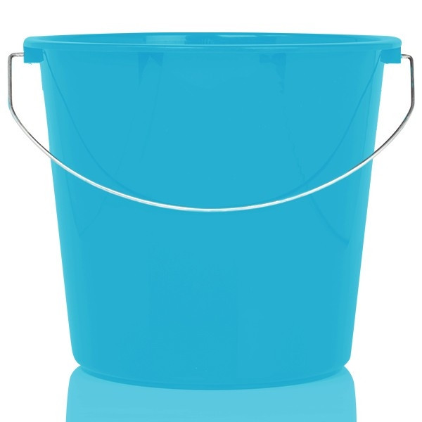 123schoon seau ménager 10 litres - bleu SDR00206 - 1