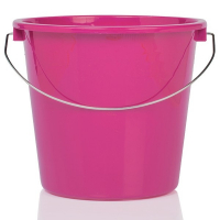 123schoon seau ménager 5 litres - rose SDR00009