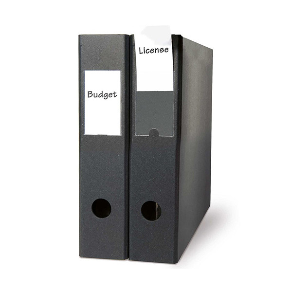 3L porte-étiquettes autocollants avec cartes à insérer 35 x 75 mm (12 pièces) T10320 423082 - 1