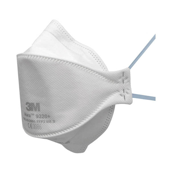 3M Aura 9320+ FFP2 NR D masque anti-poussière (20 pièces) 49932000 S3M00127 - 1