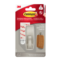 3M Command crochet autocollant de moyen format - métal MR02BNC 214510