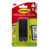 3M Command velcro auto-adhésif (4 pièces) - noir