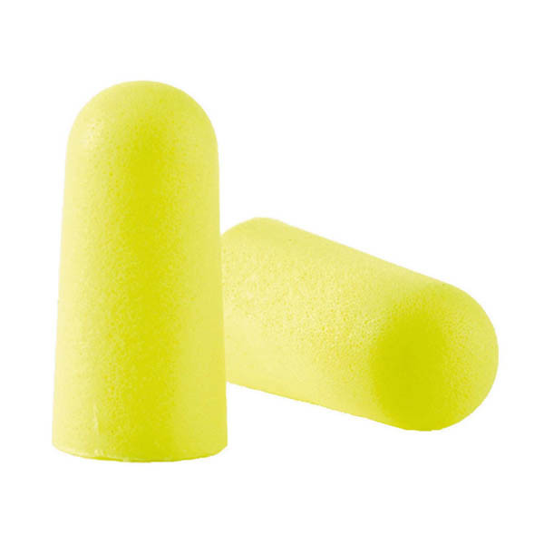 3M Ear Soft bouchons d'oreilles en mousse polyuréthane (250 paires) - fluo 31307000 S3M00053 - 1