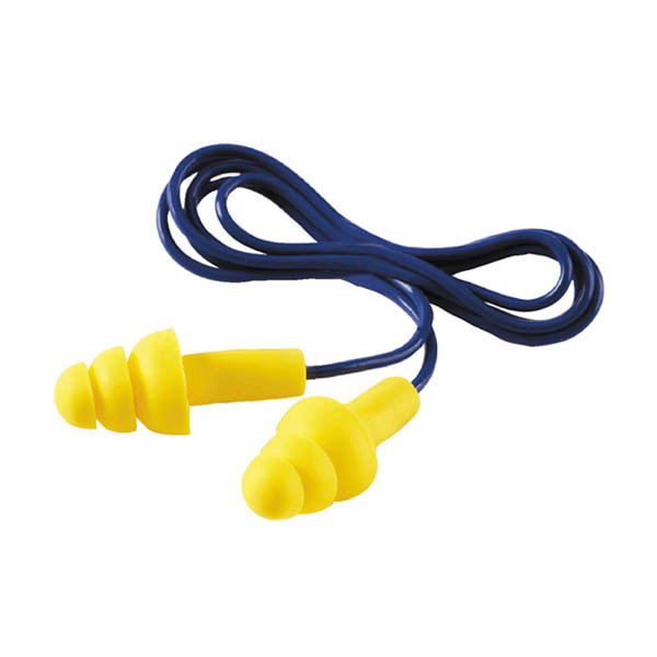 3M Ear Ultrafit bouchons d'oreilles réutilisables avec cordon (50 paires) 31315000 S3M00056 - 1