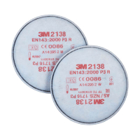 3M P3 R Ozone filtre anti-poussière pour demi-masques et masques complets des séries 6000 et 7000 (20 pièces) 49213800 S3M00099