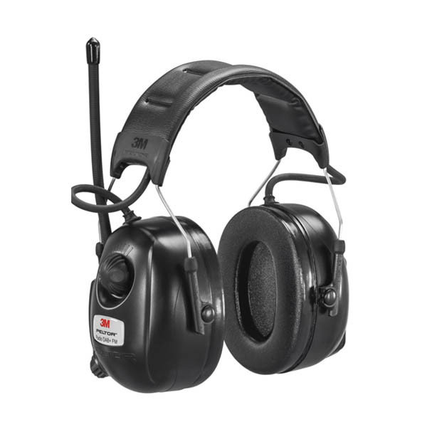3M Peltor DAB + FM Radio casque antibruit à arceau - noir S3M00090 - 1