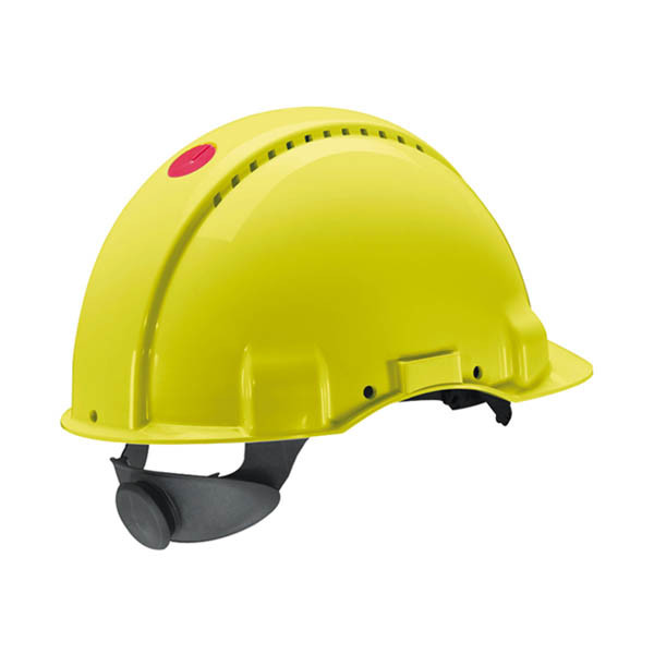 3M Peltor G3000NUV casque de sécurité avec bouton rotatif - jaune fluo 61609100 S3M00131 - 1