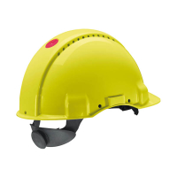 3M Peltor G3000NUV casque de sécurité avec bouton rotatif - jaune fluo 61609100 S3M00131