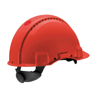 3M Peltor G3000NUV casque de sécurité avec bouton rotatif - rouge 61609700 S3M00135
