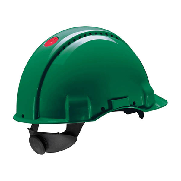 3M Peltor G3000NUV casque de sécurité avec bouton rotatif - vert 61609900 S3M00137 - 1