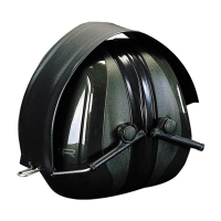 3M Peltor Optime II H520F casque antibruit pliable - vert foncé S3M00079
